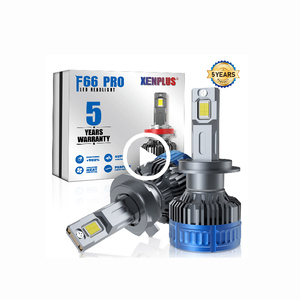 Ampoule de phare de voiture LED Xenplus Super Bright F66 PRO H1 H3 H4 H7 H11 H13 9004 9005 9006 9007 9012 140W 48000LM à haut lumen - Product Image 1