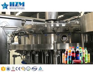 Complete CSD Cola Pepsi Production Line Fruit Flavoured Carbonated Soft Drinks Making Machine