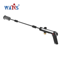 Pistolet lance-flammes pour foyer, couleur de coque personnalisable, canon détachable, flammes à haute température, pour brûler des effets de flamme spécifiques au foyer