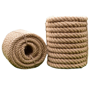 Cuerda de Yute 100% Reciclable, Trenzada, de Alta Resistencia, Biodegradable, Suave, para Manualidades, Muebles y Uso en Exteriores, 6mm 1 100% Algodón - Product Image 1