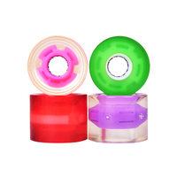 Offre Spéciale scintillement led coulissante Transparente longboard de planche à roulettes