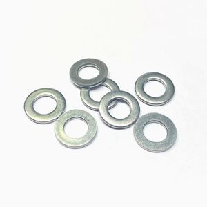 DIN125 DIN126 плоская шайба класса 4,8 8,8 простые стальные шайбы, необходимый крепеж для механических применений - Product Image 2