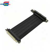 Câble Riser PCIe 4.0 Haute Vitesse X16 Gen4 pour Extension GPU RTX 4090 4080 RX 7900 XTX 64 Go/s Entièrement Compatible en Arrière-Vie (3.0)