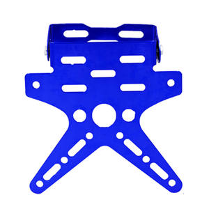 Support de plaque d'immatriculation de <span class=keywords><strong>moto</strong></span> universel, accessoire de Motocross, dirt bike, scooter, offre spéciale d'usine - Product Image 4
