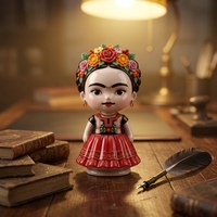 Tirelire personnalisée en gros avec personnage de dessin animé mignon, boîte à monnaie décorative, ornement artistique unique, cadeau pour la maison ou le bureau