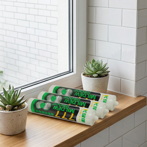 Scellant silicone acide anti-moisissure <span class=keywords><strong>de</strong></span> niveau 0 supérieur <span class=keywords><strong>pour</strong></span> l'étanchéité des bords des cabines <span class=keywords><strong>de</strong></span> <span class=keywords><strong>douche</strong></span> et des cloisons en verre - Product Image 6