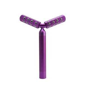 <span class=keywords><strong>Y</strong></span>-Form Elektrisch vibrierende Germanium Face Neck Uplift <span class=keywords><strong>Massage</strong></span> rolle - Product Image 1