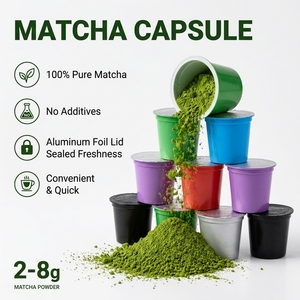 Capsules de thé matcha au gingembre K-Cup 2g-8g – Soutien immunitaire, boisson chaude pour la maison et le bureau – Marque privée, OEM, ODM – Prix usine, vente en gros - Product Image 5