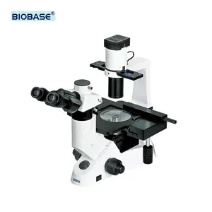 BIOBASE üretici biyolojik mikroskop laboratuvar için BMI-100 tam otomatik ters trinoküler mikroskop