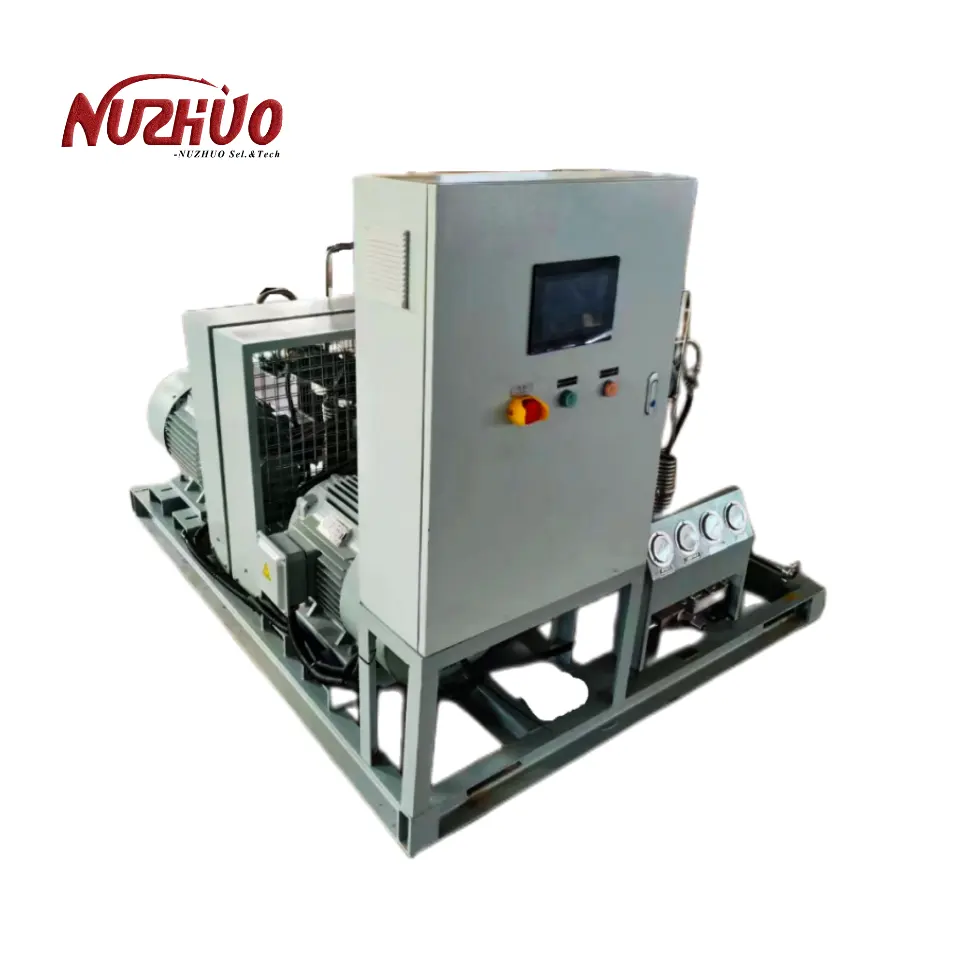 NUZHUO compresseur haute pression sans huile, Booster de gaz d'oxygène N2 O2 pour le prix de gros