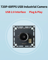 Módulo de Cámara USB2.0 ZYKD SC1336 720P/60fps con Reconocimiento Facial, Gran Angular, Sin Distorsión, Sin Controladores, Compatible con Linux y Raspberry Pi