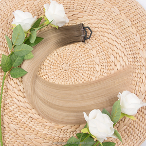 ต่อผมแบบผีเสื้อ สีอ่อน ผมแท้ พร้อมด้วยเทคนิคการต่อแบบ Double Weft Genius Hole Weft - Product Image 3