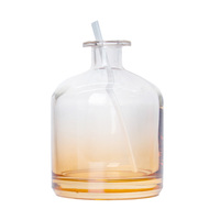 Diffuseur d'arômes de luxe, grand flacon en verre vide de 1 L avec bâtonnets, grand flacon diffuseur de 1000 ml