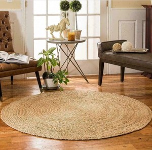 Jacquard-tapis de fleurs tissé en jonc de mer fabriqué à la machine au Vietnam - Product Image 6