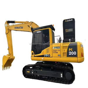 Komatsu รถขุดไฮดรอลิครถขุดตีนตะขาบมี200ชิ้น20ตันของแท้ PC200Japan สินค้าในสต็อก - Product Image 1