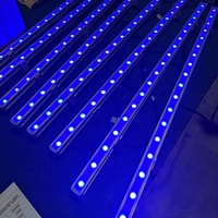 Projecteur LED intelligent CHZ RGB pour éclairage paysager mural, en aluminium, haute efficacité, décoration de bâtiment professionnelle