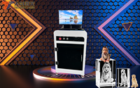 Machine de gravure laser 3D en cristal, gravure de photos, cube en cristal, portrait, imprimante laser en cristal de verre