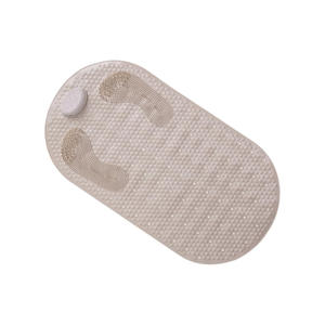 Alfombrilla de ducha multifuncional con piedras de masaje, antideslizante, con ventosas, duradera y cómoda para el baño. - Product Image 1