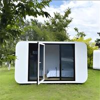 Maison préfabriquée de haute qualité, capsule spatiale, cabine, hôtel, conteneur, mini-maison, pod de couchage, maison mobile de luxe préfabriquée pour l'extérieur