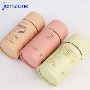 Embalaje de caja de tubo de papel biodegradable de Materiales ecológicos de alta calidad con logotipo personalizado - Product Image 3