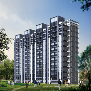 Bâtiment d'appartements préfabriqué à faible coût, design à grande hauteur, structure en acier au carbone Q235/Q345, galvanisé à chaud - Product Image 6