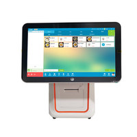 15.6 pouces écran tactile pos terminal fenêtre android restaurant pos terminaux tout en un POS machine