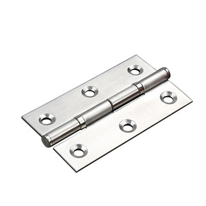 Charnières en acier inoxydable Resonance, épaisseur 2 mm, surface polie, pour meubles, portes d'armoires, quincaillerie de fenêtres - Product Image 1