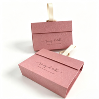 Boîte cadeau pliante personnalisée avec boîte en papier rigide en bois, fermeture magnétique UV, emballage de luxe pour parfums, cosmétiques et bijoux