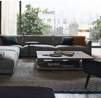 Table basse flottante convertible de luxe, durable et écologique – Plateau en verre carré, avec rangement, hauteur réglable, portable et moderne