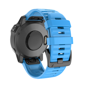 Venta directa de fábrica para Garmin <span class=keywords><strong>Fenix</strong></span> 6 Pro 5 Plus 22/26mm correas de reloj deportivo de silicona de ajuste rápido - Product Image 5