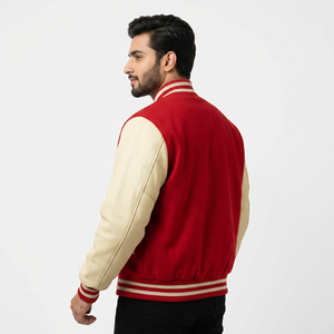 Nouvelle veste universitaire classique pour homme 2025 – Style décontracté universitaire avec logo sur le devant, en coton doux 100 %, finition élégante - Product Image 1