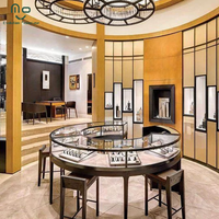 Vitrine de présentation de bijoux en aluminium de haute qualité avec éclairage LED, armoires murales robustes et écologiques