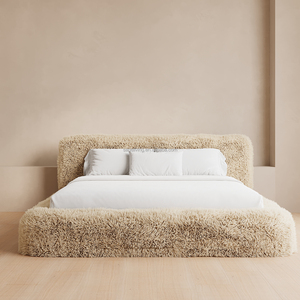 Sagelving高級アメリカンスタイルのベッドルーム家具モダンデザインプラットフォームベッドファブリックパネル付きホームまたはホテル新着 - Product Image 4