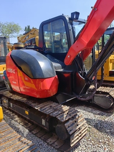 Excavadora Pequeña Usada Kubota KX080-4 de 8 Toneladas, Miniexcavadora de Segunda Mano Kubota KX080-4 - Product Image 5