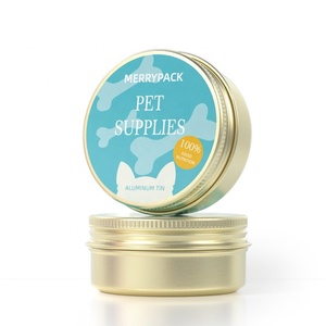 Tarro de Almacenamiento de Alimentos para Mascotas de Aluminio Metálico de 50 ml para Perros y Gatos, Ecológico, con Impresión Personalizada, para Crema Facial y Aceite Esencial - Product Image 2