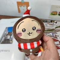 Nouveaux designs 2026 : Porte-clés en peluche Chiikawa du Japon, mini-peluches de Noël, pendentifs de sac, cadeaux de Noël, poupées porte-clés