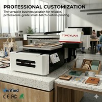 Imprimante UV A69Pro 6090 avec caméra visuelle CCD, tête d'impression XP600 pour un positionnement précis des logos, vernis en relief 3D 15 couleurs, imprimante DTF