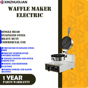 Macchina per Waffle a Prezzo di Fabbrica, Piastra Rotonda per Waffle, Macchina Commerciale per Waffle per Negozi di Snack - Product Image 3