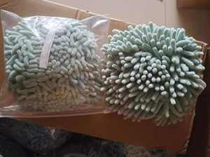 Serviettes à main double face pour cuisine et salle de bain, séchage rapide, absorbantes, en microfibre, serviettes à main en chenille - Product Image 6