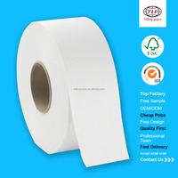 Distributeur de papier toilette en rouleau jumbo 1 ou 2 plis, doux et de qualité supérieure, pour magasins, supermarchés et lieux publics