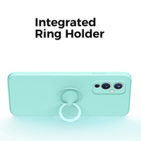 Coque en Silicone avec anneau de support pour OnePlus Nord 2, CE 5G, étui carré, 9, 9R Pro 1 + Nord N200, 5G, 1 + 9 r