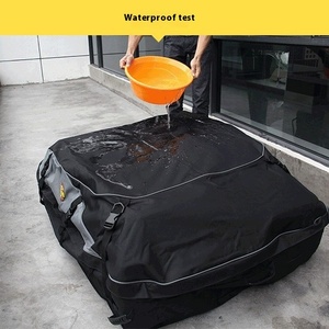 Sac de toit de voiture imperméable et résistant à la pluie, sac de transport de marchandises épaissi par le fabricant personnalisé, sacs d'extérieur, porte-bagages de toit - Product Image 2