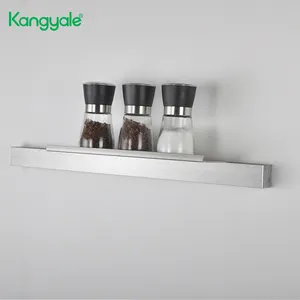 Kangyale Giá Đựng Gia Vị Gắn Tường Nhà Bếp Đồ Gia Dụng Giá Đựng Thìa Gạo Treo Quả Óc Chó