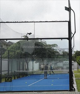 Cancha Panorámica <span class=keywords><strong>Individual</strong></span> para <span class=keywords><strong>Padel</strong></span> al Aire Libre Cancha De <span class=keywords><strong>Padel</strong></span> De Acero Fuerte - Product Image 6