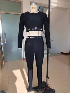 Pantalones de traje de baño divididos de un solo hombro a la moda para pareja Europea americana Yogini Surfer Beachwear Bikinis - Product Image 3