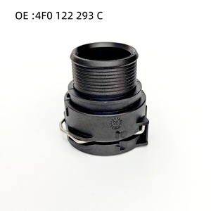 Volkswagen Audi ตัวเชื่อมต่อท่อหม้อน้ำ4F0 122 293 c พลาสติกเชื่อมต่อด่วนสำหรับ Tiguan Passat - Product Image 1