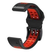 Bracelet de montre intelligente respirant 26 mm 22 mm pour Garmin Fenix 7, en silicone, à libération rapide, sport, à libération rapide