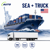 Transitaire maritime fiable de Chine vers les États-Unis, fret maritime DDP avec entreposage et étiquetage gratuits