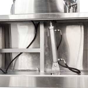 Émulsifiant sous vide de qualité sanitaire 100L, machine à émulsionner les crèmes cosmétiques, <span class=keywords><strong>cuve</strong></span> de mélange en acier inoxydable - Product Image 6