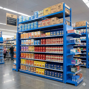 Estanterías de Góndola para Supermercados Xingye para Distribuidores en Brasil, Estantería de <span class=keywords><strong>Supermercado</strong></span>, Góndolas para Tiendas, Exhibidores para Minoristas - Product Image 3